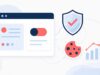 Google Consent Mode Illustration of Google Consent Mode: consent toggle, shield and analytics